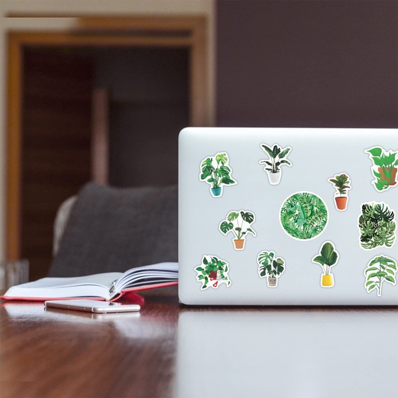 100 hojas pegatina aesthetic, cada pegatinas de vinilo tiene un