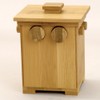 Bits and Pieces Wooden Puzzle Box Bamboo Tower Design Puzzle