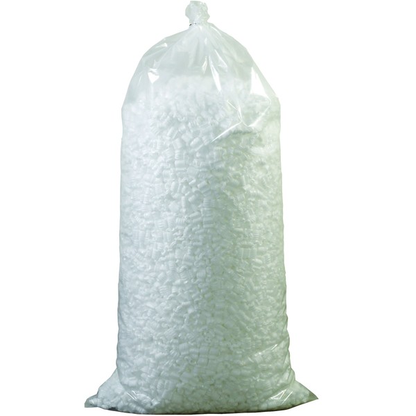 AVIDITI Shipping & Packing Peanuts White, 1-Pack | Loose Fill Packaging Peanuts for Packing, Moving and Storage