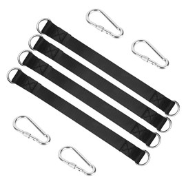 4 PCS Tree Swing Hanging Kit with Adjustable Straps for Camping Hammocks and Swings