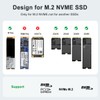 MAIWO 2 Bay M.2 PCIe NVMe SSD Docking Station, M.2