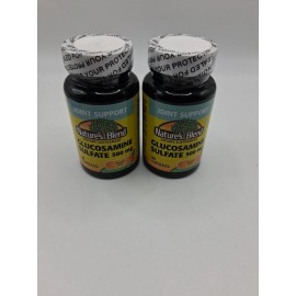 Nature's Blend 2x Natures Blend Glucosamine Sulfate 500 Mg. 60 Capsules Ea.(Lot Of 2)Exp:6/2026