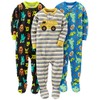 Simple Joys by Carter's Baby Boys' 3-Pack Snug-Fit Footed Cotton