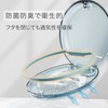Pelata Mouthpiece Case (Portable/Magnetic Closure/Thin) Orthopedic Retainer Case (Cute/Compact/Fashion), Clear