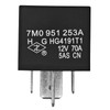 7M0951253A #100 Automotive Relay 12VDC 70A 4-Pin SPST - Compatible