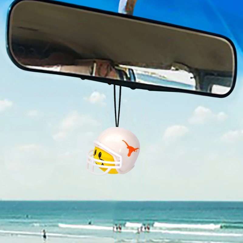 Texas Longhorns Football Hanging Car Rear-View Mirror Dangler Auto Accessory