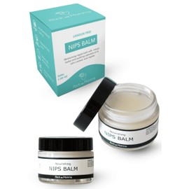 ROCK ME MOMMA Breastfeeding Nipple Cream for Sore Nipples - Lanolin-Free Nipple Balm to Heal Cracked Nipples - Vegan, 30ml