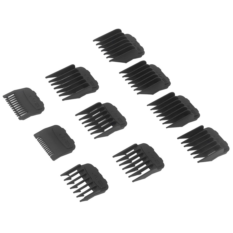10pcs Hair Clipper Guide Comb Universal Clear Number Guide Comb