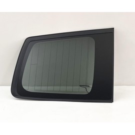 Tempered w/Antenna Passenger Right Side Quarter Window Quarter Glass Compatible with Toyota Highlander 2008-2010 Models