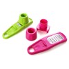 Ximimark 3 Pcs Mini Ginger Garlic Grinding Planer Slicer Multi