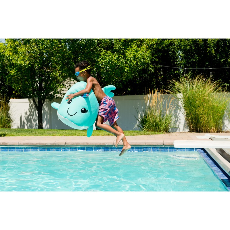 Posh Creations Floating Animal Pool Floats with EPS for Kids,