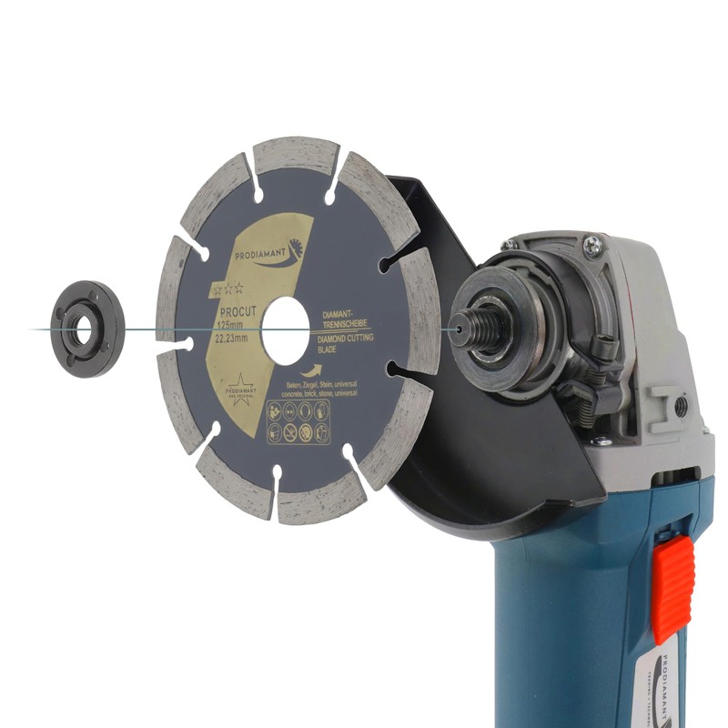 Prodiamant Diamond Cutting Disc - Concrete, Stone, Brick, Universal -
