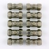 15mm compression Chrome Plated Isolating Isolation Valves (packet of 10)