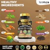 Tenmido Ashwagandha Supplements - 6in1 with Turmeric, Rhodiola, Ginger, Holy