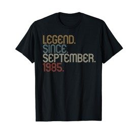 Legend 1985 40th Birthday Gifts for Men Women 40 Year Old T-Shirt