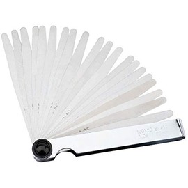 Draper 51701 20 Blade Metric Feeler Gauge Set , Blue
