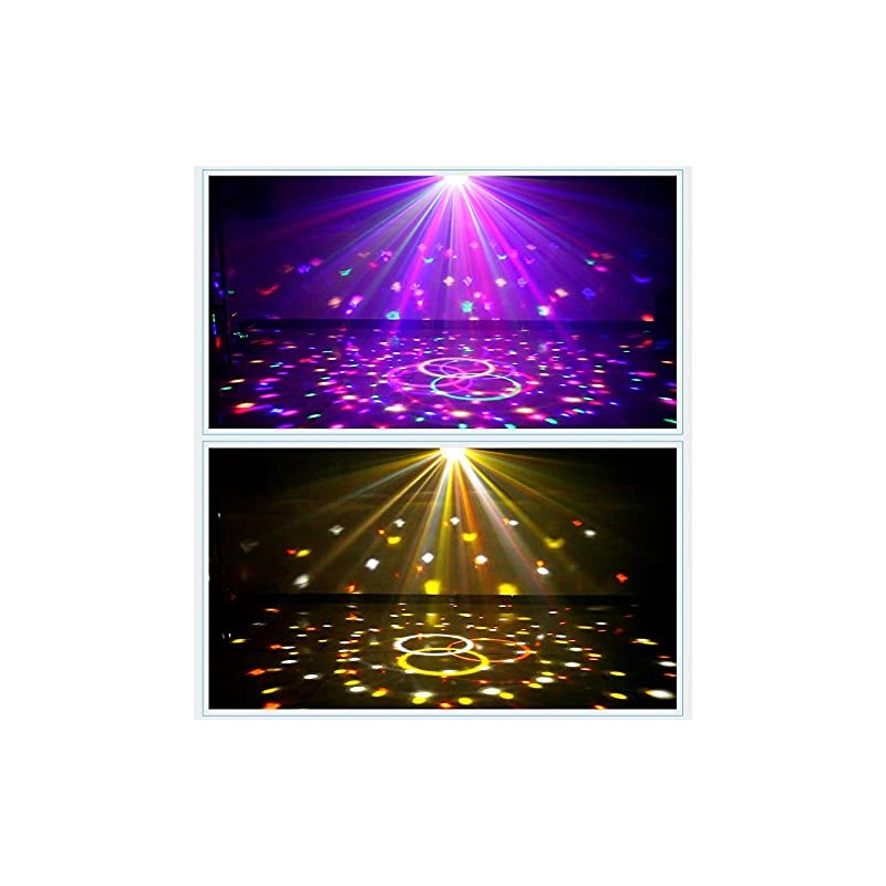 Moonbeam Multi Colour LED Disco Ball Party Light (Single)
