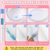 6 Pack Fabric Glue Pen Refills, 2" L x 0.6"