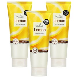 On the Body The Natural Lemon Refreshing Cleansing Foam, 200g, 3 pieces / 온더바디 더 내추럴 레몬 산뜻한 클렌징 폼, 200g, 3개