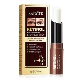 Barra Contorno de Ojos Sadoer con Retinol Antiarrugas Día Noche                                                                                       