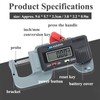 Digital Electronic Display Micrometer,0.01mm Thickness Measuring Tool,Inch/Metric Digital Thickness Gauge