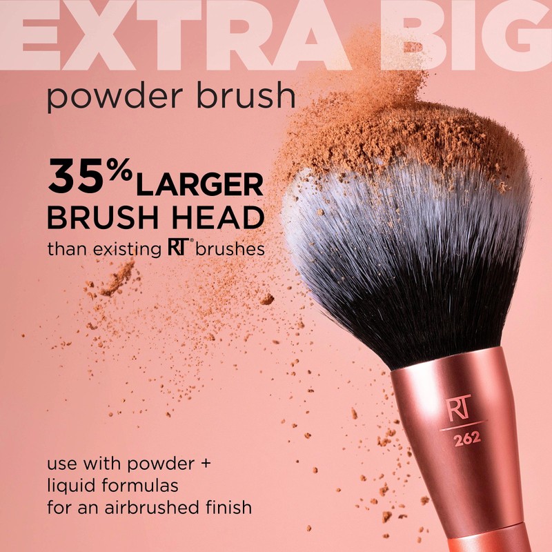 Real Techniques Extra Big Powder Brush, Large Makeup Brush For