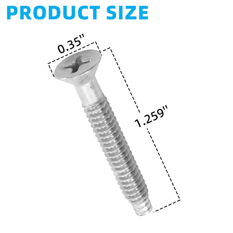 AR-PRO 79104800 Pool Light Gasket Screws with Washers - Stainless
