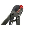 Small but Mighty High Carbon Steel Ratchet Lopper cuts, weighs