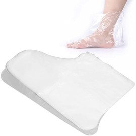 Paquete de 100 Mascarillas Desechables de Plástico para Pies, Mascarilla Exfoliante para Pies para Eliminar Callos Mascarillas Hidratantes para Pies de Bellez