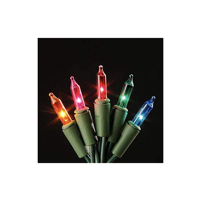 Home Accents Holiday 20 ft. 100-Lights String-to-String Incandescent Lights Mini