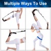 flintronic Yoga Stretching Strap, Stretching Band with 7 Loops, Yoga