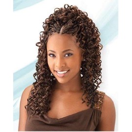 Freetress Synthetic Crochet Bulk Baid Hair - GOGO CURL 26" (6-Pack, 2)