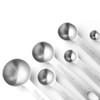 2 Pcs 10ml Stainless Steel Measuring Scoops Dry Liquid Ingredient