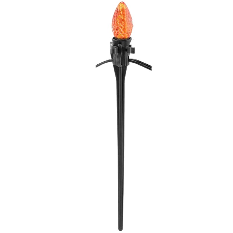 50pcs Christmas Light Yard Stakes Universal 9inch Tall Ground Lights