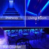 HAUTY Blue LED Strip Light, Non-Waterproof 16ft/5m SMD5050 (60 LED/s)