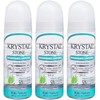 Krystal Stone Desodorante Neutro Roll on 90ml 3 pack