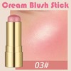 Cream Blush Stick,Cream Contour Stick,3-in-1 Cheek Blush & Lip Tint