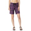 Kanu Surf Women's Sonoma Board Short, Black/Purple, 6