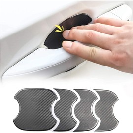 ruiya New Mazda CX-30 / Mazda CX-8 / Mazda CX-5 Door Handle Protector Door Handle Protector Seal Film Sticker Protection Scratch Resistant Door Knob Protector TPU Easy to Stick 4 Pieces Custom Parts
