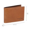 Gusti Lewi Men's Leather Wallet, hazelnut, Retro