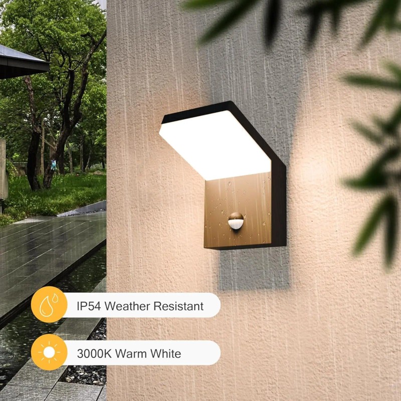 Inowel LED Outdoor Wall Light 19231 Motion Sensor Wall Sconce
