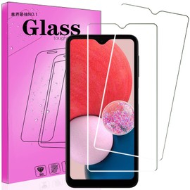 [2 Pack] Glass Film for Galaxy A23 5G SCG18 / A22 5G /SC-56B Tempered Protective Glass for Galaxy A22 5G /SC-56B for Galaxy A23 5G SCG18 [Japan Asahi Glass Material AGC Products Hardness 9H Bubble