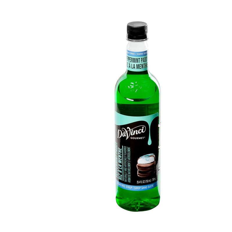 DaVinci Gourmet Sugar-Free Peppermint Paddy Syrup, 25.4 Ounce (Pack of
