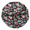 Bodylife Satin Sleep Bonnet Sleep Cap Flamenco Flamingo 27cm