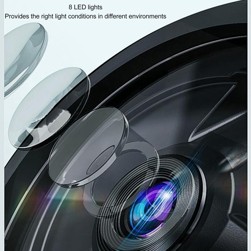 Handheld Digital Microscope 16MP 2.0in Screen 8LED 500mAH Battery Magnifier