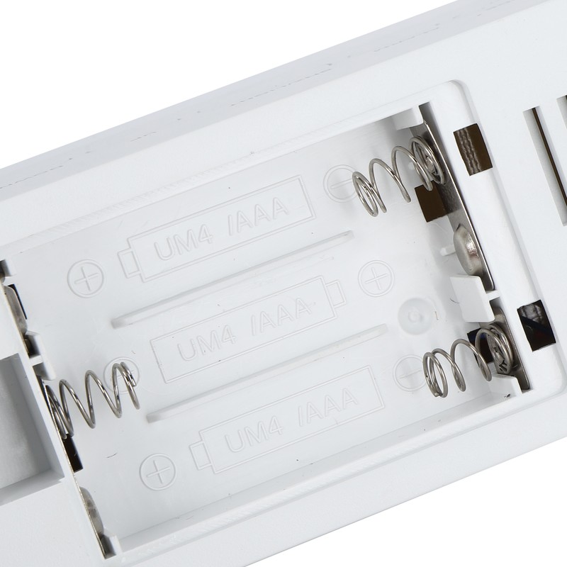 LED Digital Clock 12/24 Hour Conversion Adjustable Brightness Bedside Alarm