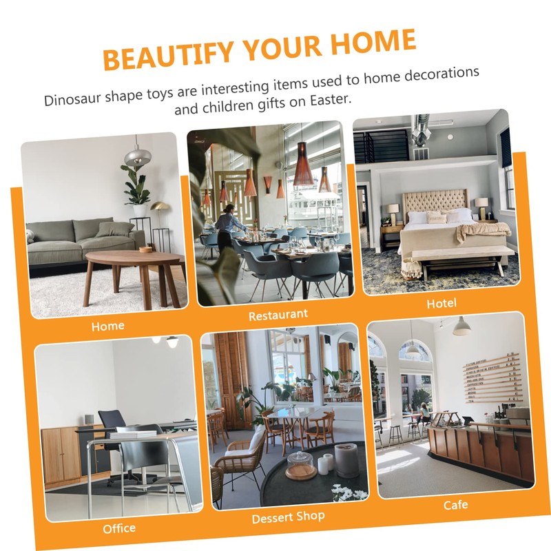 Gatuida 2pcs Wind Up Dinosaur for Educational Clockwork Cute Design