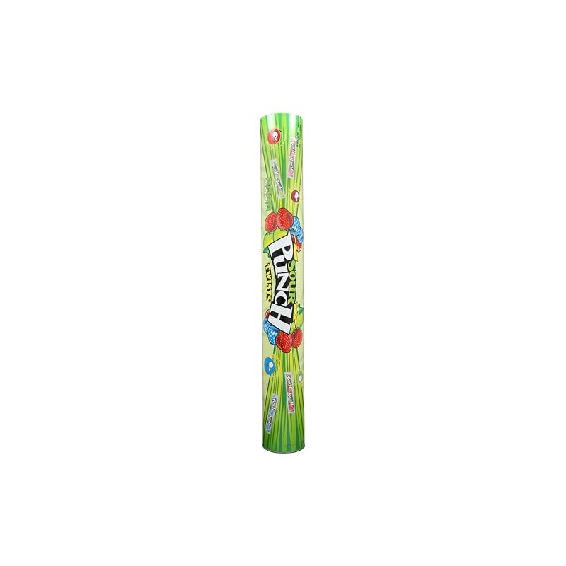Mega Candy Super Tube Bank - Sour Punch Twists Candy