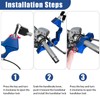 RAFIYU Motorcycle Lock Universal, Adjustable Brake Disc Lock, Security Anti-Theft