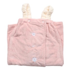 Ipetboom Cozy Women's Bath Towel Wrap Straps Fashionable Design for Home Spa Salon